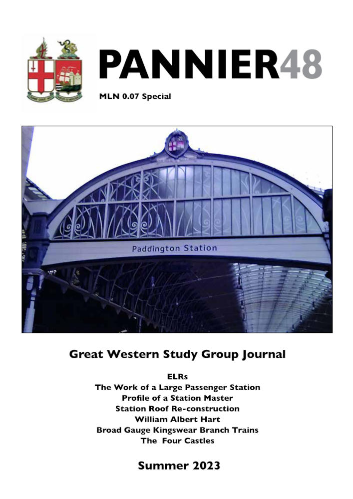 Pannier 48 Cover. 2011 photo of Paddington Station Praed Street entrance.