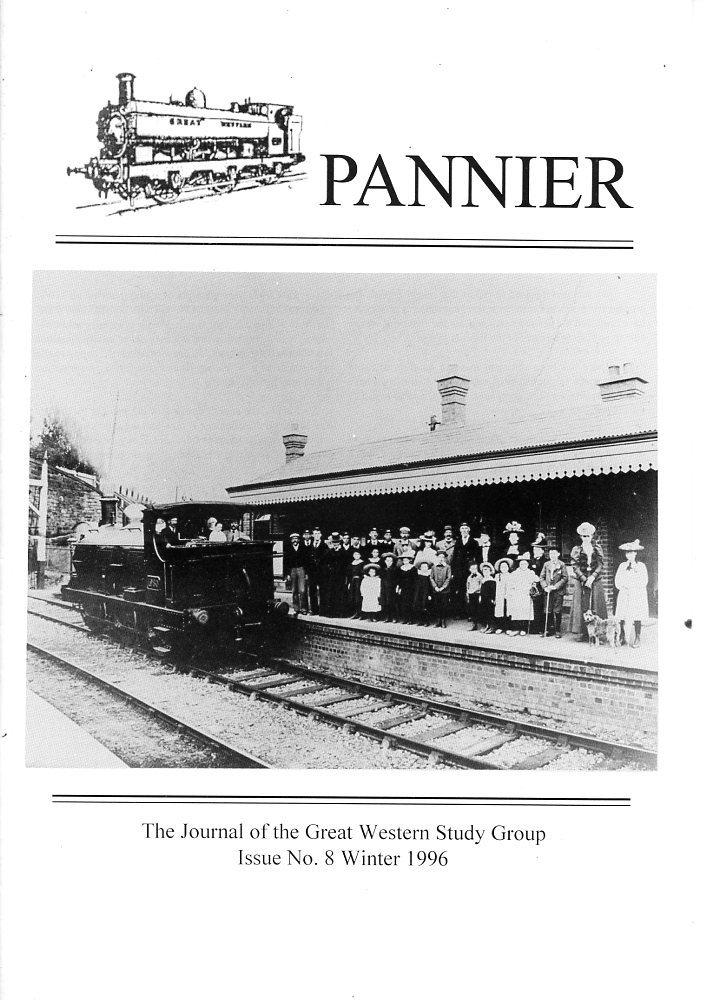 Cover of Pannier 8. Saddle tank 1960 at Trevor on the Wrexham to Bala line.