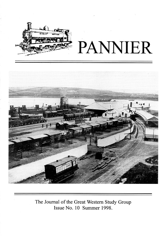 Cover of Pannier 10. New Milford Station (later Neyland) with good array of C19th rolling stock.