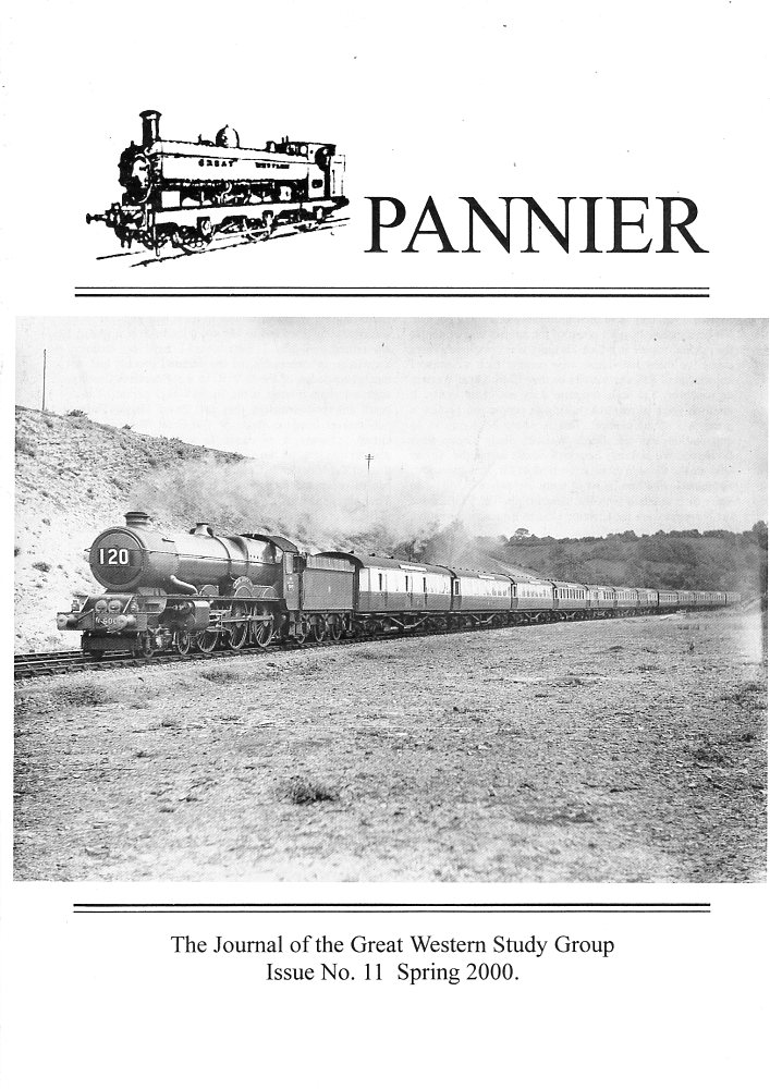 Cover of Pannier 11. The down Cornish Riviera Limited near Somerton composed of Centenary Coaches, & bearing the appointed train indentification number 120.