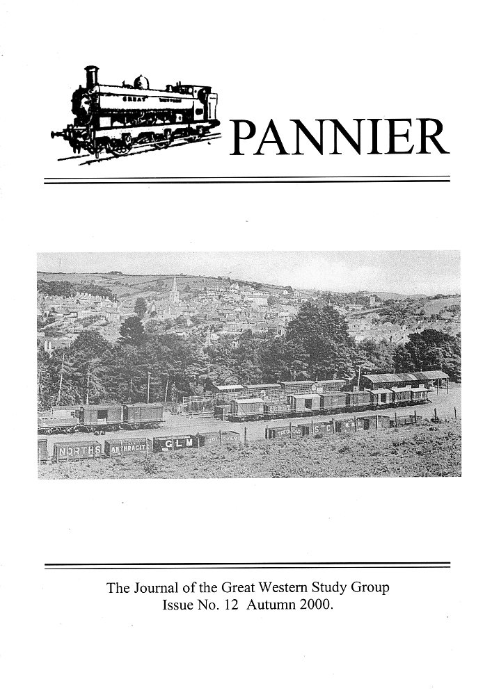 Cover of Pannier 12. Kingsbridge goods yard with at least 8 different Private Owner wagons.