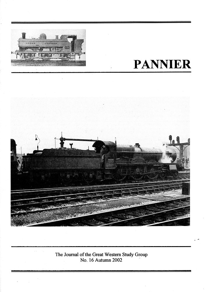 Cover of Pannier 16. Saint 4-6-0 2979 'Quentin Durward' with 'intermediate frames' tender, Temple Meads, early 1950s.
