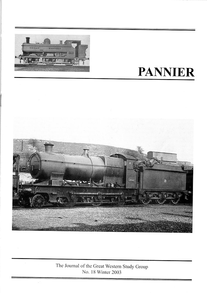 Cover of Pannier 18. 'Aberdare' 2-6-0 2608 with ex-ROD tender, shirt-button monogram.