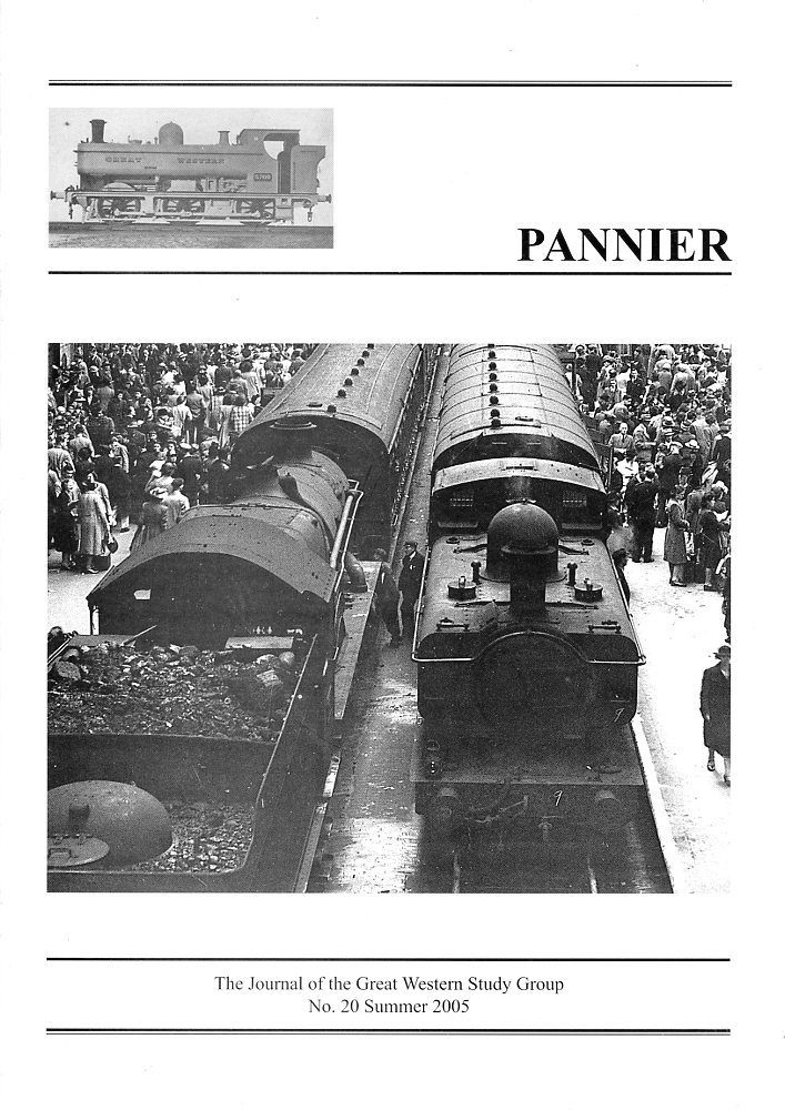 Cover of Pannier 20. Paddington Station, August 1941, with platforms packed with holiday makers.