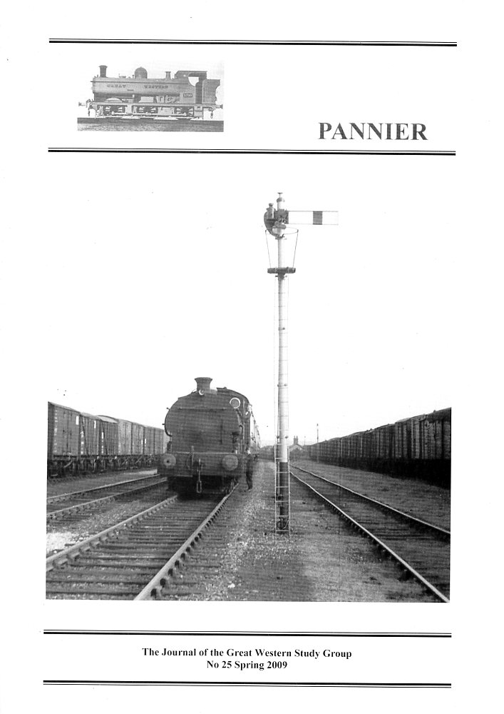 Cover of Pannier 25. Bristol Ports loco at head of special boat train from Paddington in Avonmouth Old Yard, circa 1956/57.