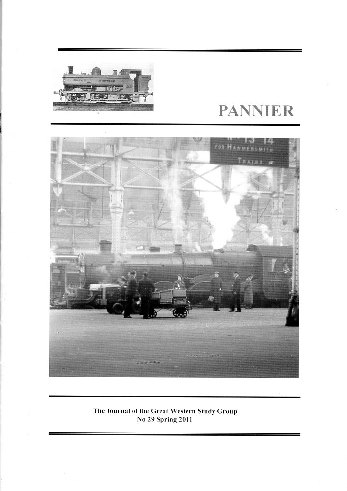 Cover of Pannier 29. 'Corfe Castle' at Paddington.