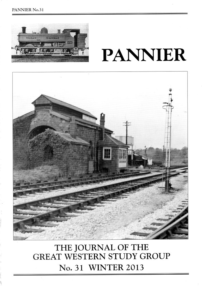 Cover of Pannier 31. Mortonhampstead Engine Shed and Signal Box, circa 1960.