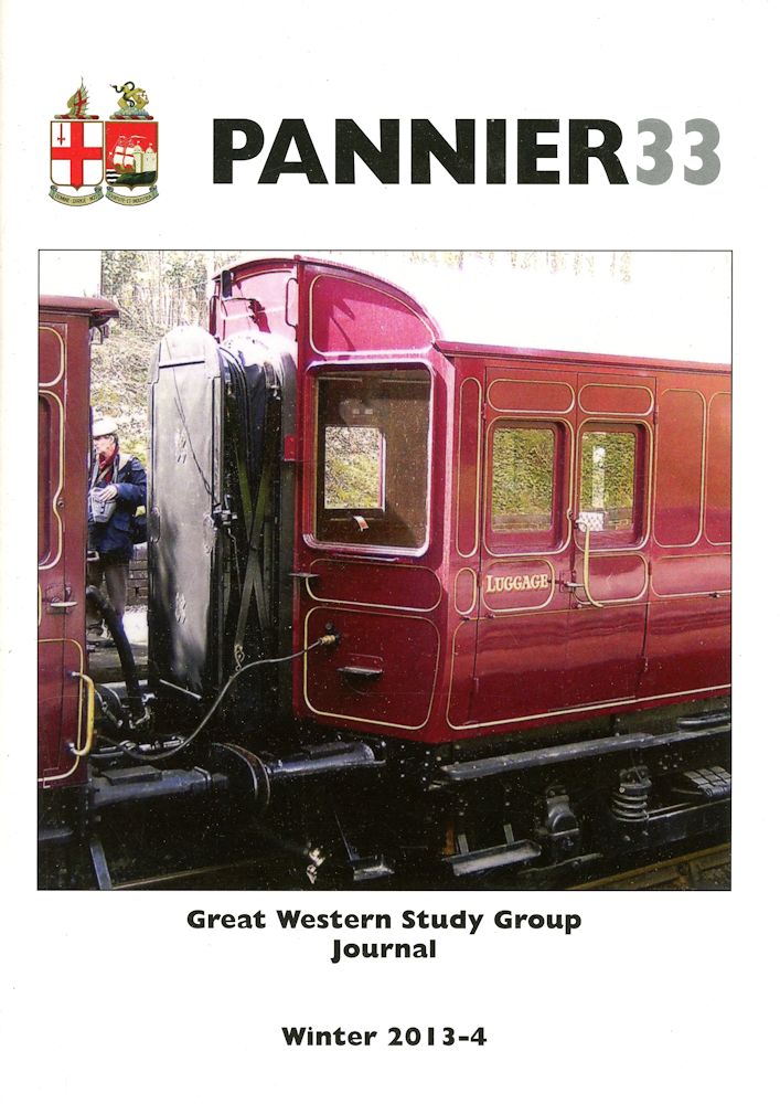 Cover of Pannier 33. Detail view of corridor connection on newly-restored Diag U Trailer No.92.